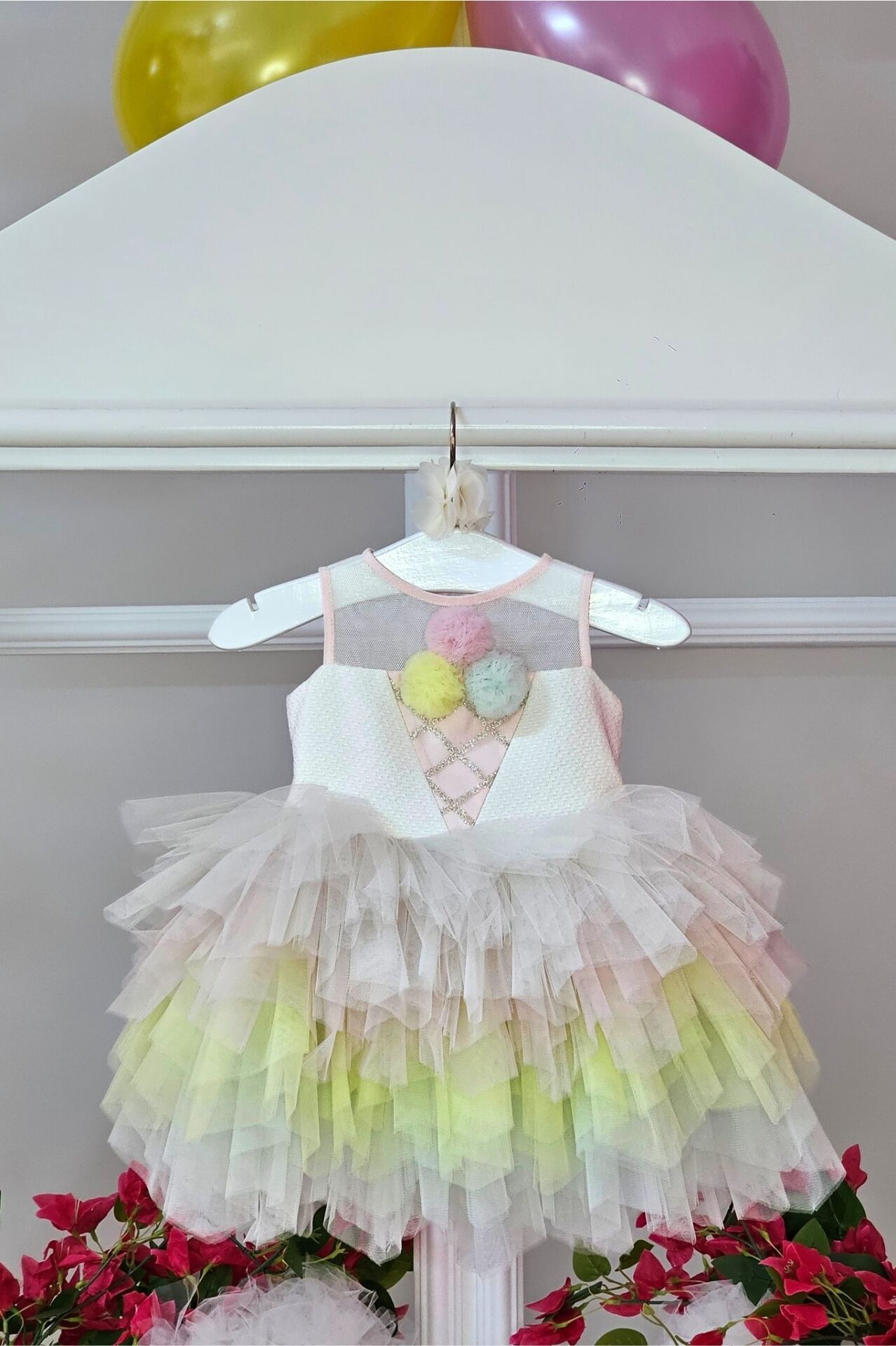 Tütülü Bebe Elbise