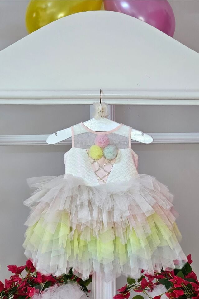 Tütülü Bebe Elbise